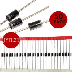 Rectifier Diode, 1N5400 3A 50 V Silikon Pemulihan Standar MIC Axial Rectifier Dioda, Paket 50, -Intl
