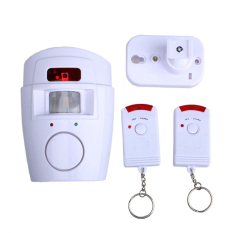 Remote Control Nirkabel Gerak Inframerah Sensor Alarm Keamanan Rumah Sistem (Intl)