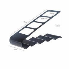 Remote TV Holder Organizer / Tempat Rak Remote AC & DVD Bahan Besi