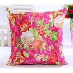ROJEY-Bunga Cantik Sofa Bed Home Decor Bantal Case Cushion Cover HOT-Intl