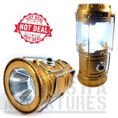 Romusha Lampu Emergency/Darurat Bentuk Lentera Tarik Solar Cell 5700