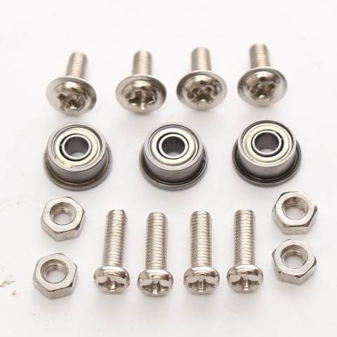 ROT2U 6DOF Aluminium Robot Lengan Mechanical Robotic Clamp Claw untuk ARDUINO-Silver-Intl 5