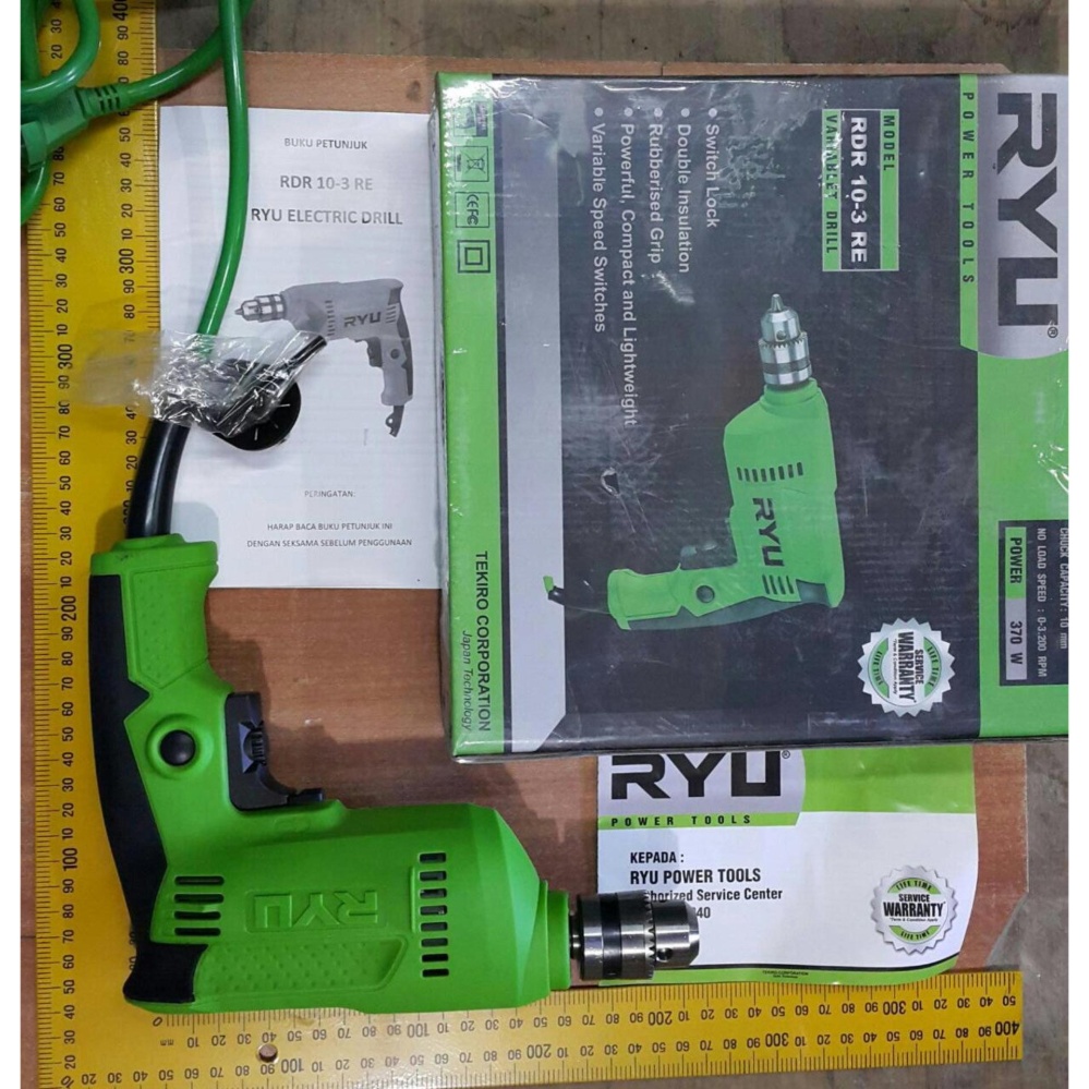 Ryu Mesin Bor 10 mm 10mm RDR10-3RE