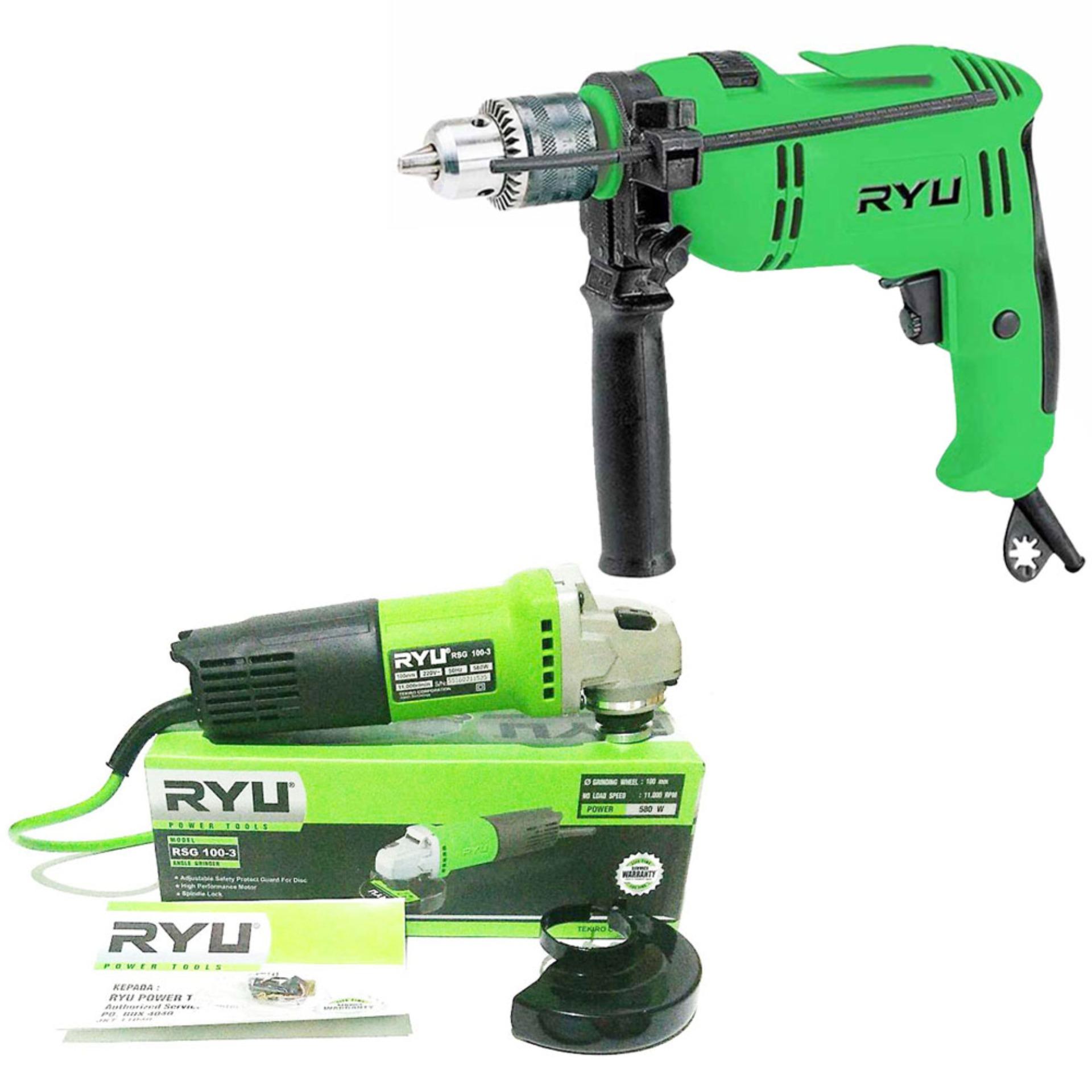 Ryu Paket Mesin Bor RID13-1RE