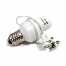 SAGADIJU Fitting Lampu Sensor Cahaya Otomatis