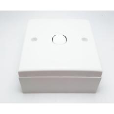 saklar schneider clipsal 1 mata + box outbow clipsal original