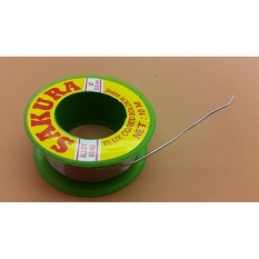 SAKURA Timah 10 meter Grade 60/40 ( Di jamin hasilnya mengkilat )