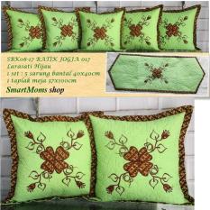 SARUNG BANTAL SOFA / BATIK JOGJA CANTIKA HIJAU / MINIMALIS / SBK SET