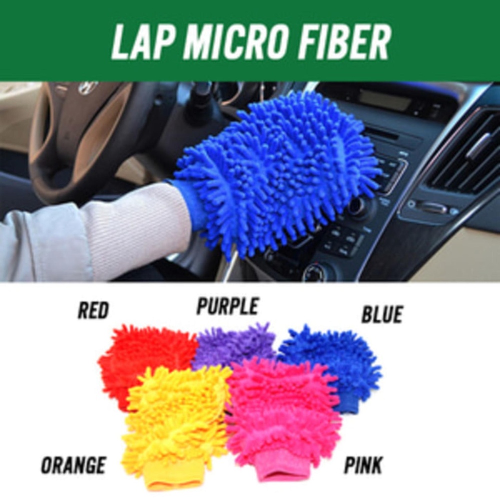 Sarung Tangan / Lap Tangan Microfiber Serbaguna