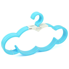 Seamless Sederhana Cantik Slip Hanger 5 Paket (Biru)