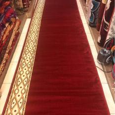 sejadah masjid pabrik meter warna merah AL AKSA