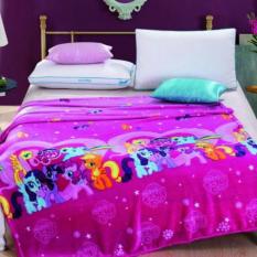 Selimut Bulu Anak Karakter Little Pony