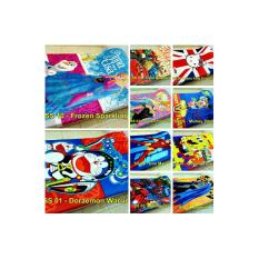 selimut bulu import anak dewasa karakter doraemon/frozen/batman