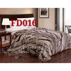 Selimut Bulu Motif (King Size)+Tas
