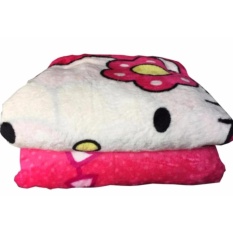 Selimut Bulu Super Lembut Karakter Anak Perempuan - Multicolor uk 150 x 200