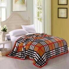 Selimut Bulu Tebal Halus Jumbo Uk.220 X 230 Motif Orang Murah