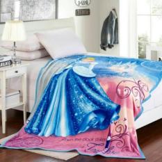 Selimut Bulu Tebal Karakter Cinderella