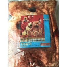 Selimut Halus Bonita motif Bear