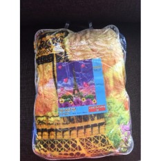 Selimut Halus Bonita motif Love in Paris