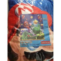 Selimut Halus Bonita motif Mario Bros