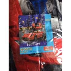 Selimut Halus Bonita motif Mobil Sports