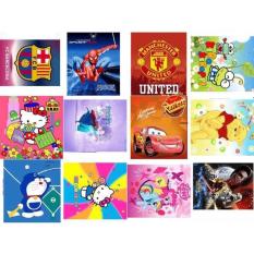 Selimut Motif Karakter Panel Bulu Tebal