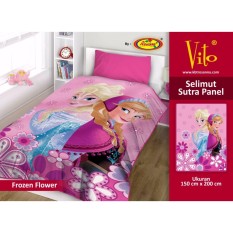 Selimut Vito Sutra Panel 150x200 Frozen Flower
