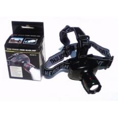 Senter Kepala Mini Zoom Head Lamp Murah / Head Lamp Flashlight