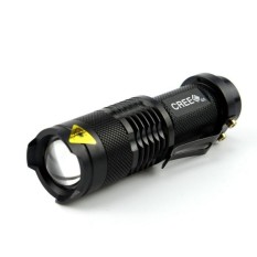 Senter Led Cree Sinar Uv Ultraviolet Utk Qc, Mancing, Dsb