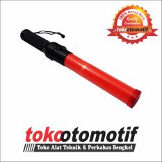 Senter Parkir - Pengaman Kecil Lampu Baterai / stik Tongkat Parkir Pengatur Lalu lintas lalin