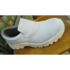 Sepatu safety merk safetoe tipe draco white