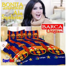 Seprai Bonita Ala Syahrini Original Tipe BARCA 180 x 200 - 1Sprai - 2bantal - 2guling