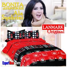 Seprai Bonita Ala Syahrini Original Tipe LANDMARK 180 x 200 - 1Sprai - 2bantal - 2guling