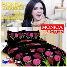 Seprai Bonita Ala Syahrini Original Tipe MONICA 180 x 200 - 1Sprai - 2bantal - 2guling