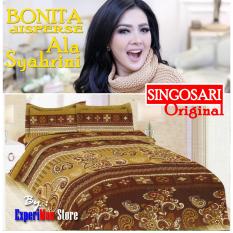 Seprai Bonita Ala Syahrini Original Tipe SINGOSARI 180 x 200 - 1Sprai - 2bantal - 2guling