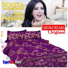 Seprai Bonita Ala Syahrini Original Tipe TARUMA NEGARA 180 x 200 - 1Sprai - 2bantal - 2guling