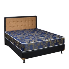 Elite Springbed Serenity Superior HB Queenstown Size 90 x 200 - Fullset - Biru - Khusus Jabodetabek