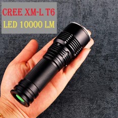 Shadowhawk XM_L 10000LM T6 5Modes 18650 LED Flashlight Zoomable Military Torch