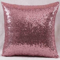 Shiny Glittering Payet Bantal Sofa Sarung Bantal Dekorasi Rumah Yang Elegan-Intl