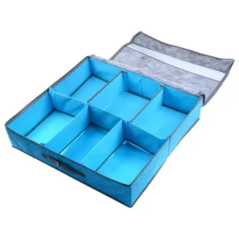 Shoes Storage Box Tempat Penyimpanan Rak Sepatu Praktis Shoes Organizer High Quality Murah Sb 30 03 Blue Lazada Indonesia