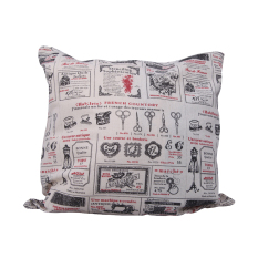 Cara Melempar Bantal Linen Sederhana Rumah Dekorasi Mobil Bantal Penutup Square8