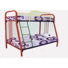 Simplefurniture Tempat Tidur/Ranjang Susun Besi Tingkat Uk Kasur 120 x 200 & 90 x 200 HANYA JADETABEK BB 105