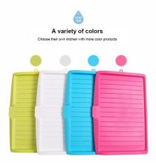 Wastafel Menguras dan Plastik Filter Dapur Rak Dapur Organizer Rak Plate Rak Penyimpanan Drain Board