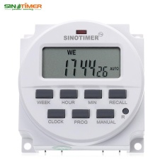 SINOTIMER 12 V Digital Serbaguna Kontrol Diprogram Power Timer Switch-Intl