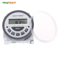 SINOTIMER 220 V LCD Digital Serbaguna Kontrol Diprogram Power Timer Switch-Intl