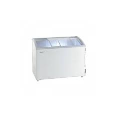 Sliding Curve Glass Freezer Modena MC 23 - Mesin Freezer 2 Sliding