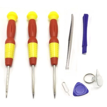 Pintar Seluler Telepon Perbaikan Tools Perlengkapan Obeng Membuka Pry Set Perlengkapan 8 Dalam 1-Internasional