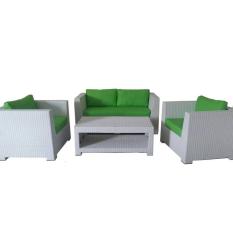 Sofa kotak rangka kayu