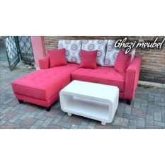 sofa L santai minimalis
