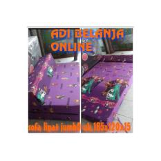 sofa lipat jumbo bisa jadi sofa dan kasur full busa inoac